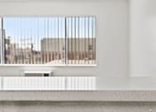 Thumbnail 12 of 29 - A window with bars on it.