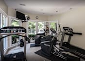 Thumbnail 10 of 12 - Fitness Center area at Lenox Village Apartments, Atlanta, GA