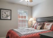 Thumbnail 30 of 31 - bedroom with a bed and a window view at The Village at Cottonwood Springs, El Paso, TX
