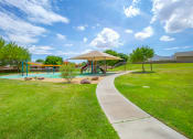 Thumbnail 8 of 31 - The pool and greenbelts at the Village at Cottonwood Springs, El Paso TX