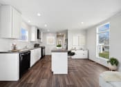 Thumbnail 5 of 25 - Model kitchen at Cedar Ridge Manufactured Home Community  in Wichita, Kansas