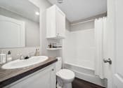Thumbnail 14 of 25 - Model bathroom at Cedar Ridge Manufactured Home Community  in Wichita, Kansas
