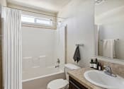 Thumbnail 6 of 23 - Model bathroom at Verde Plaza Manufactured Home Community in Tucson, Arizona