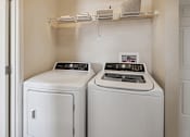 Thumbnail 8 of 23 - Model laundry closet at Verde Plaza Manufactured Home Community in Tucson, Arizona