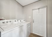 Thumbnail 13 of 25 - Model laundry closet at Cedar Ridge Manufactured Home Community  in Wichita, Kansas