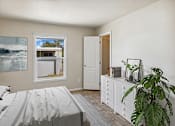 Thumbnail 4 of 23 - Model bedroom at Verde Plaza Manufactured Home Community in Tucson, Arizona
