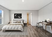 Thumbnail 12 of 25 - Model bedroom at Cedar Ridge Manufactured Home Community  in Wichita, Kansas