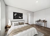Thumbnail 11 of 25 - Model bedroom at Cedar Ridge Manufactured Home Community  in Wichita, Kansas