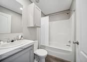 Thumbnail 19 of 25 - Model bathroom at Cedar Ridge Manufactured Home Community in Wichita, Kansas