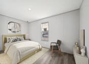 Thumbnail 7 of 25 - Model bedroom at Cedar Ridge Manufactured Home Community  in Wichita, Kansas