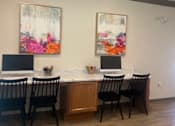Thumbnail 6 of 7 - A Room With a Desk and Chairs at Arbours at Quincy, Quincy