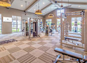Thumbnail 10 of 55 - Gym at Alys Crossing Apartments, Texas