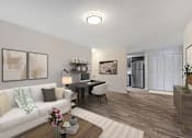 Thumbnail 14 of 52 - Furnished Living Area at Riverchase Landing, Alabama, 35244