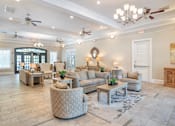 Thumbnail 14 of 24 - Clubhouse with high celling at Broadstreet at EastChase Apartments, Montgomery, 36117