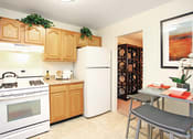 Thumbnail 29 of 51 - kitchen oak cabinets at Copper and Quarry Village, Pikesville, Maryland