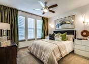 Thumbnail 25 of 38 - Bedroom With Expansive Windows at Fifty02 Westover Hills, San Antonio, Texas
