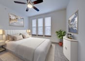 Thumbnail 27 of 38 - Comfortable Bedroom With Large Window at Fifty02 Westover Hills, San Antonio, TX, Texas, 78251