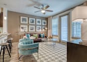 Thumbnail 17 of 38 - Living Room With Plenty Of Natural Light at Fifty02 Westover Hills, San Antonio, TX, 78251