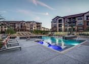 Thumbnail 36 of 38 - Poolside Relaxing Area at Fifty02 Westover Hills, San Antonio, TX