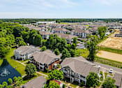 Thumbnail 33 of 36 - Drone Exterior View at The Villas at Germantown, Memphis