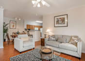 Thumbnail 10 of 18 - Living room area at Greenbrier Estates, Slidell, LA