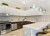 Thumbnail 13 of 31 - Kitchen at La Veranda at Polly Lane Apartments,Lafayette, Louisiana