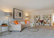 Thumbnail 11 of 32 - Living Room at Lakeshore Landing Apartments, Ridgeland, Mississippi