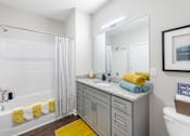 Thumbnail 33 of 47 - Vanity at Lumen Apartments, Hampton, VA