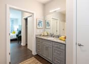 Thumbnail 32 of 47 - Bathroom at Lumen Apartments, Hampton, VA, 23666