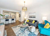 Thumbnail 19 of 47 - Living room at Lumen Apartments, Hampton