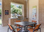 Thumbnail 24 of 33 - Patio with Grilling Station at Mansfield on the Green, Milwaukie