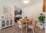Thumbnail 15 of 31 - a dining room with a table and chairs at Quail Ridge, Plainsboro Township, NJ