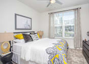 Thumbnail 24 of 29 - Bedroom with cozy bed at Robley Place, Lafayette, Louisiana