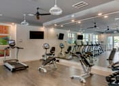 Thumbnail 16 of 33 - Gym at Skyland Exchange Apartments, North Carolina
