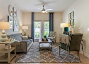 Thumbnail 7 of 33 - Living Room area at Skyland Exchange Apartments, North Carolina, 28803