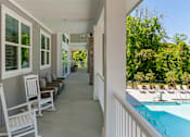 Thumbnail 22 of 33 - pool/deck at Skyland Exchange Apartments, North Carolina