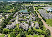 Thumbnail 31 of 35 - Aerial View of community at Southaven Pointe Apartments, Southaven