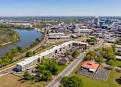 Thumbnail 26 of 27 - Aerial community View at The Heights Apartments, Montgomery, AL 36104