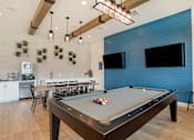 Thumbnail 6 of 32 - Clubhouse pool table at The Mason at Fremaux Park, Louisiana