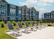 Thumbnail 21 of 32 - Pool patio at The Mason at Fremaux Park, Slidell 70458