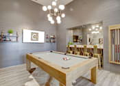 Thumbnail 34 of 52 - Community Game Room with pool table at The Cosmopolitan, Tulsa, OK, 74119