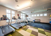 Thumbnail 15 of 30 - Cardio Machines In Gym at Waterstone at Hamburg Apartments, Kentucky