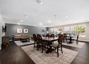 Thumbnail 6 of 40 - the dining room is open to the living room and kitchen