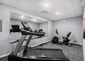 Thumbnail 30 of 40 - the gym is equipped with state of the art equipment including cardio equipment and a treadmill