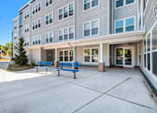 Thumbnail 32 of 40 - our apartments have a large patio with benches