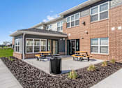 Thumbnail 2 of 38 - the reserve at fairfax corner apartments patio
