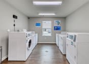 Thumbnail 31 of 50 - washer and dryer space at the preserve at great pond apartments in windsor locks,
