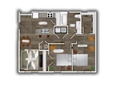Thumbnail 2 of 41 - 2 Bedroom End Unit