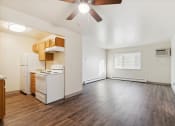Thumbnail 6 of 20 - Living Room and Kitchen