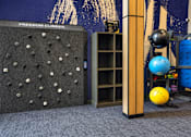 Thumbnail 13 of 21 - Freedom Climber wall and functional training equipment in the fitness center at Argento on the Broad in Arden, NC